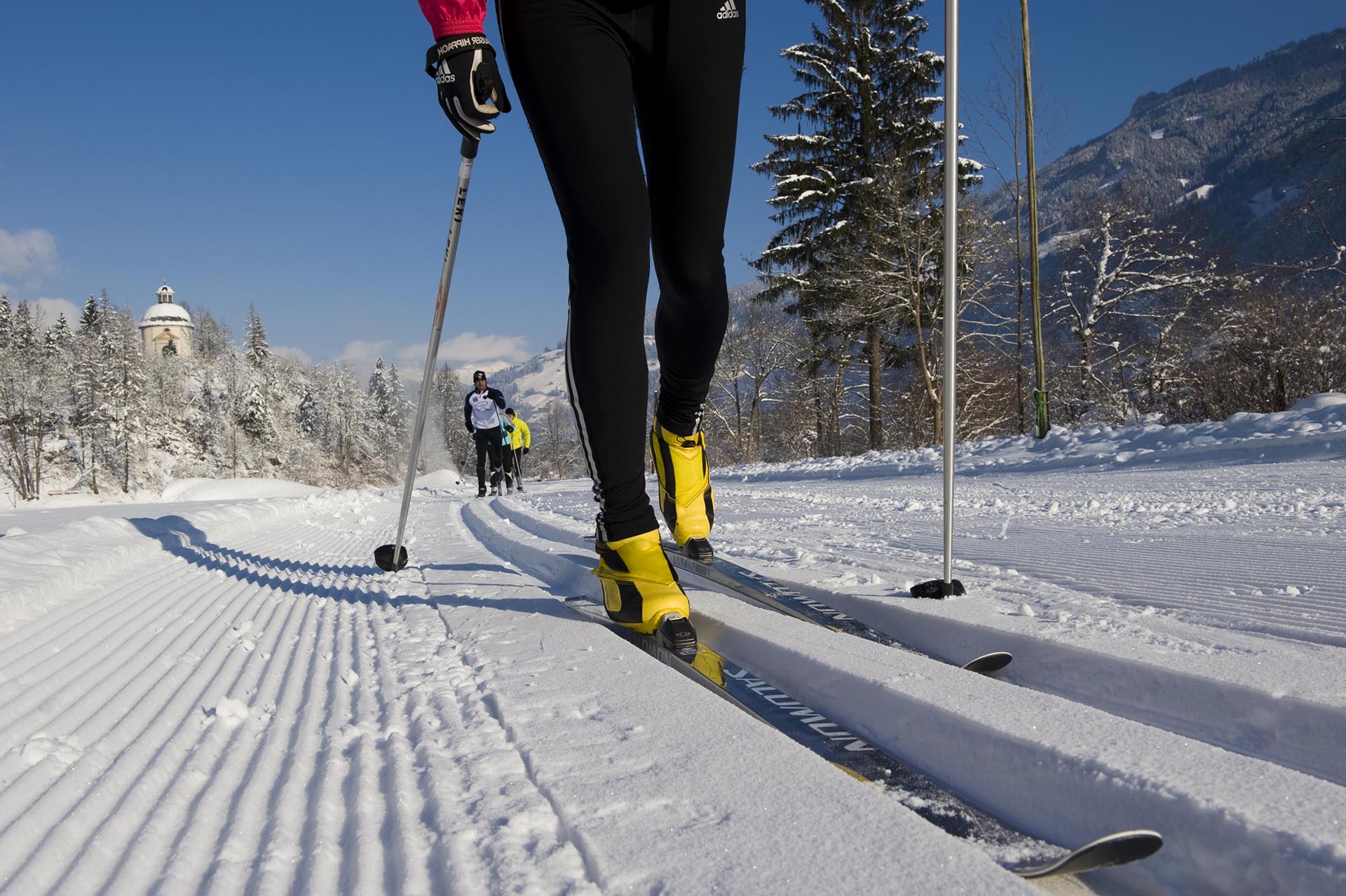 Early Morning Skiing